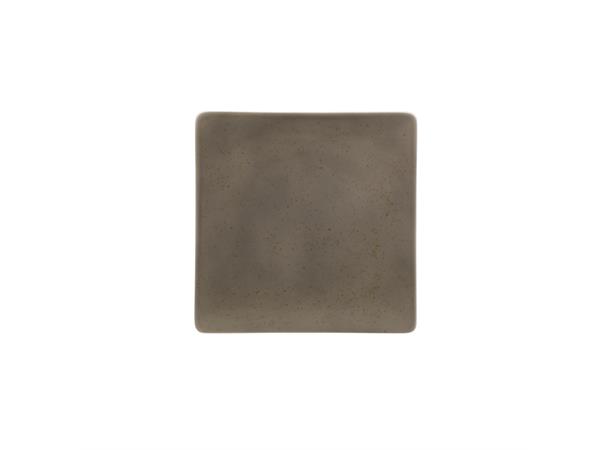 POTTERY tallerken 200x200mm Dekor: Unique Light Grey